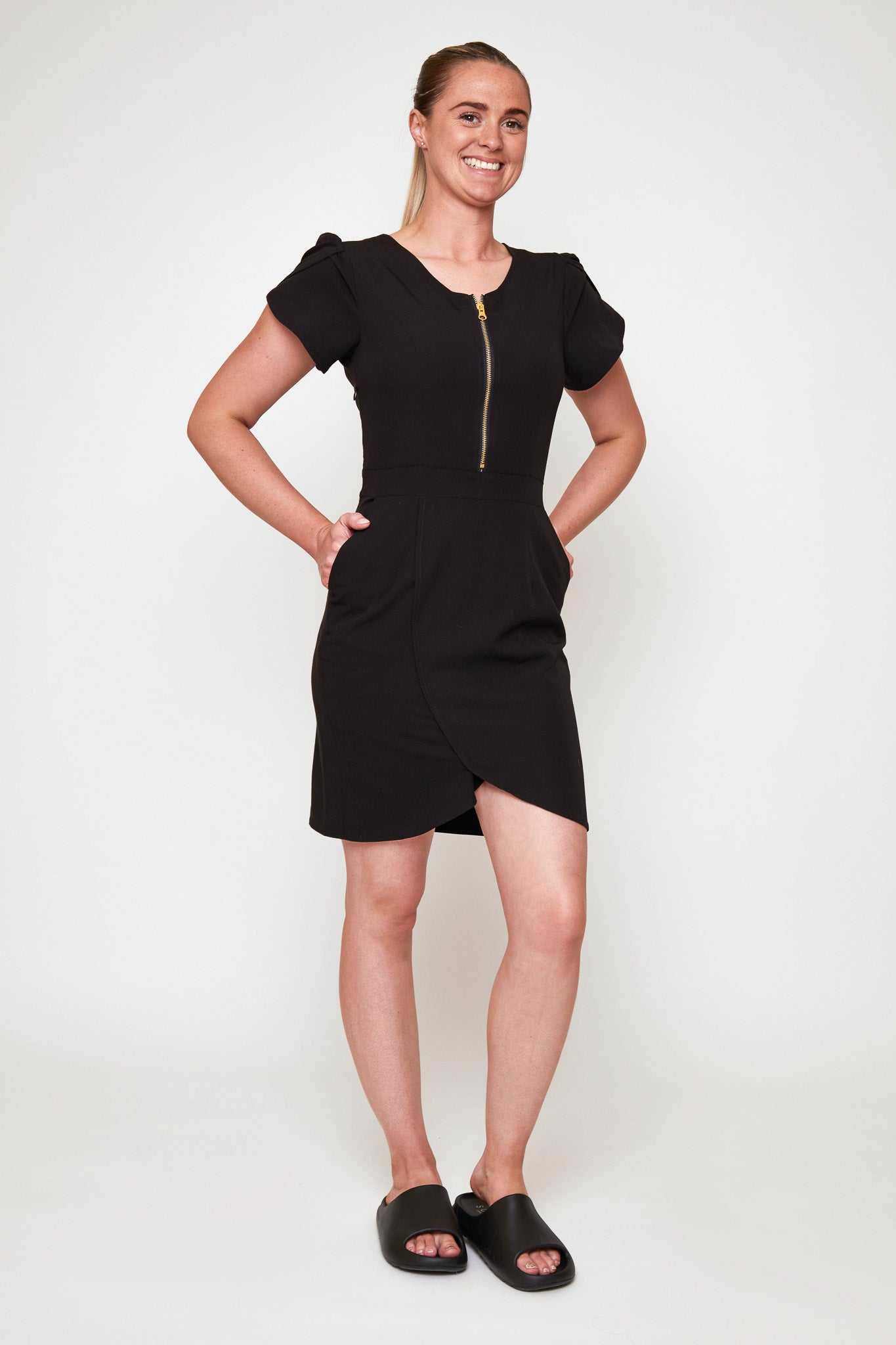 The Boss Babe Dress - Scrubzey